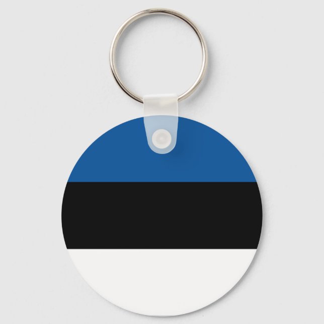 Estonian Flag Keychain (Front)