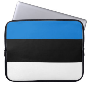 Estonian Flag Laptop Sleeve