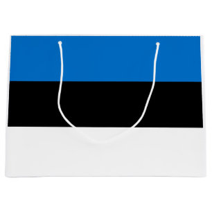 Estonian Flag Large Gift Bag