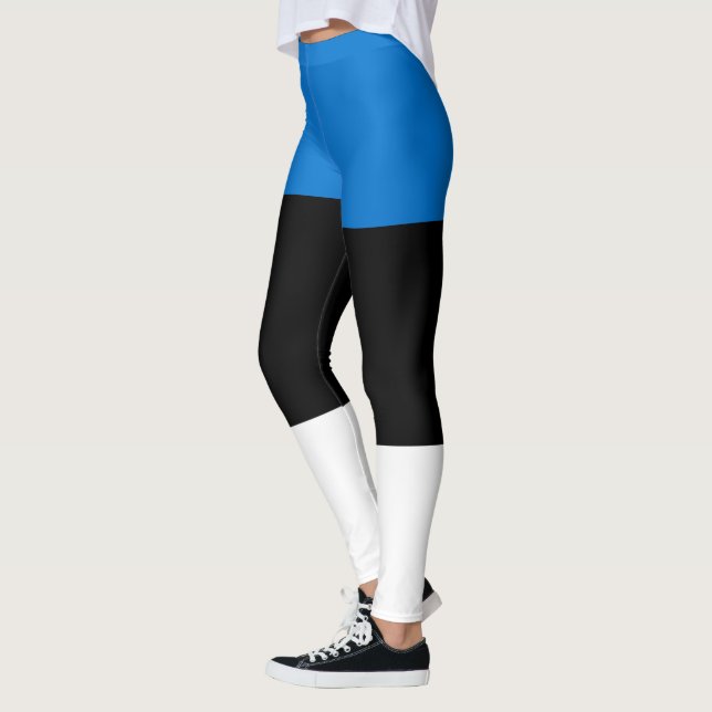 Estonian Flag Leggings (Left)