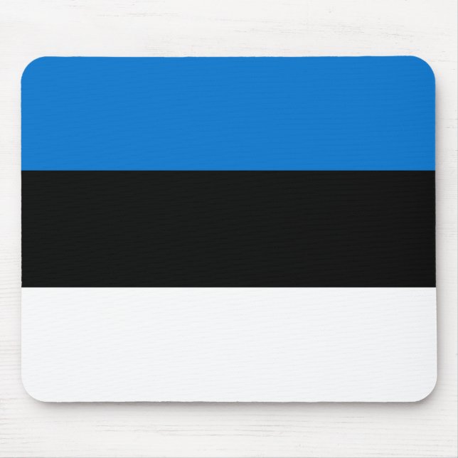 Estonian Flag Mouse Pad (Front)