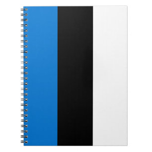Estonian Flag Notebook