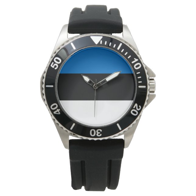 Estonian Flag Watch (Front)