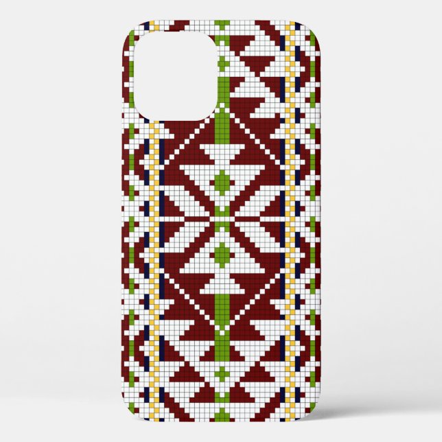 Estonian National Belt Pattern Kolga-Jaani  Case-Mate iPhone Case (Back)