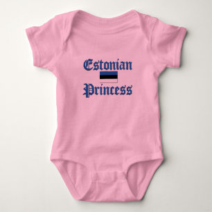 Estonian Princess Baby Bodysuit