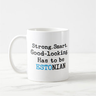 estonian strong coffee mug