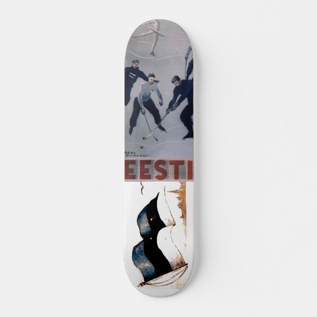 Estonian Winter Games Skateboard (Front)