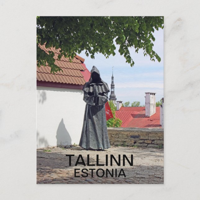Estonie, Carte postale Tallinn ! (Devant)