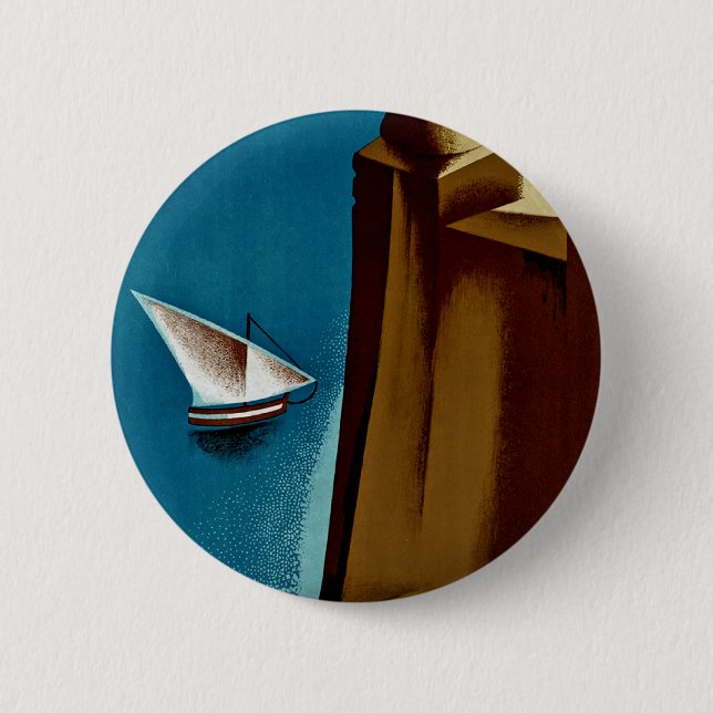Estoril - Cascais Portugal 2 Inch Round Button (Front)