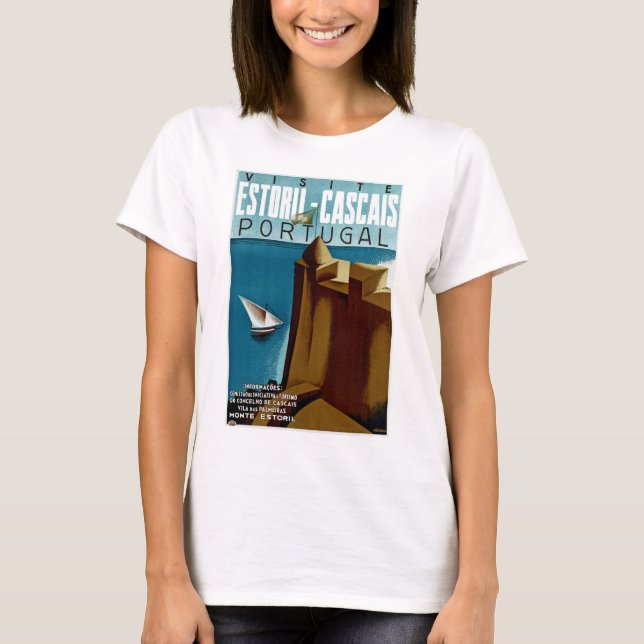 Estoril - Cascais Portugal T-Shirt (Front)
