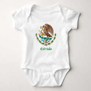 Estrada Mexican Eagle Baby Bodysuit