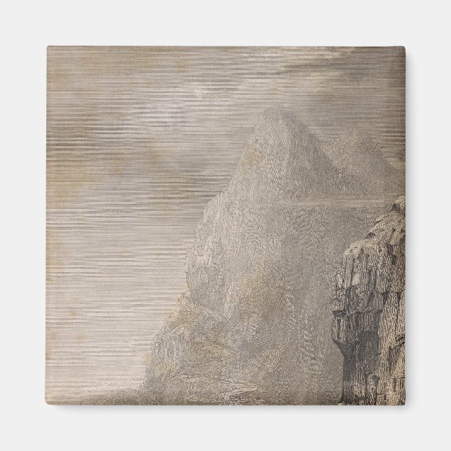 Estroza Pass, Madeira Magnet (Front)