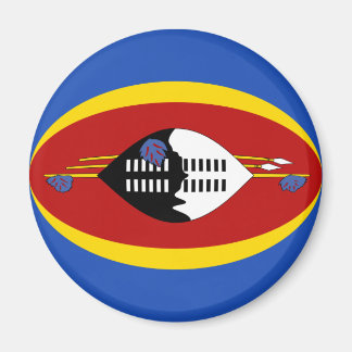 Eswatini Fisheye Flag Magnet
