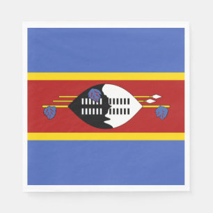Eswatini Flag Napkin