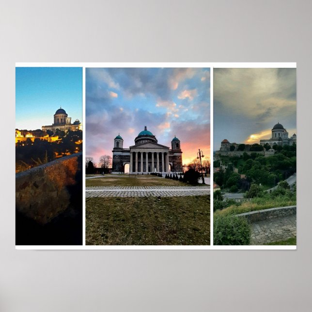 Esztergom Night Sky. Poster (Front)