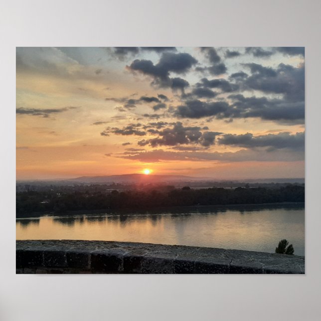 Esztergom Night Sky. Poster (Front)