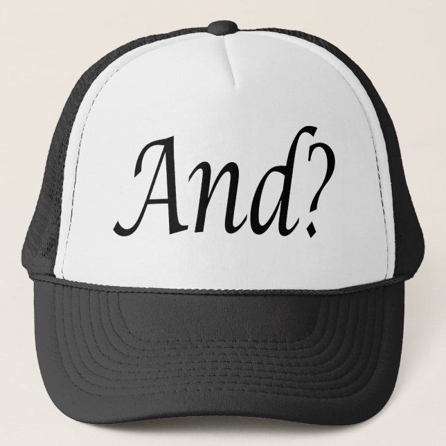Et casquette (Devant)