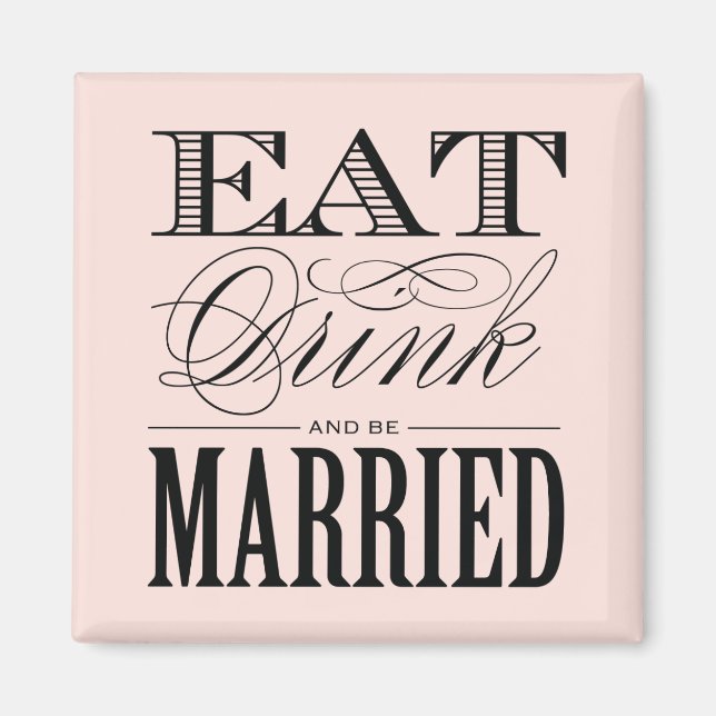 ET ÊTRE MARIÉ | MAGNET MARIAGE (Devant)