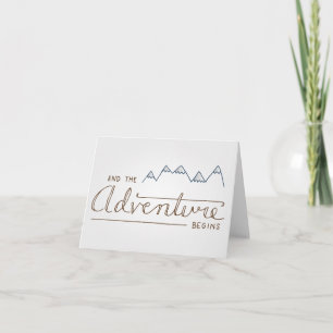Et l'aventure commence des cartes de note