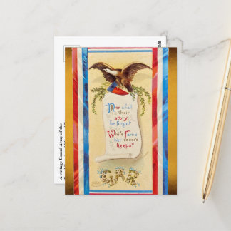"Et leur histoire ne sera pas oubliée" Carte posta