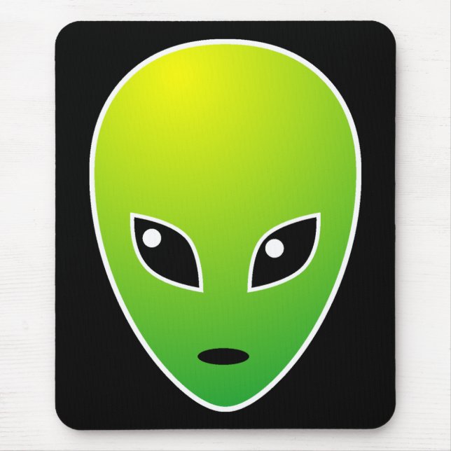 ET - on Black - Vertical Mouse Pad (Front)