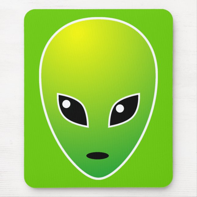 ET - on Green - Customized Mouse Pad (Front)