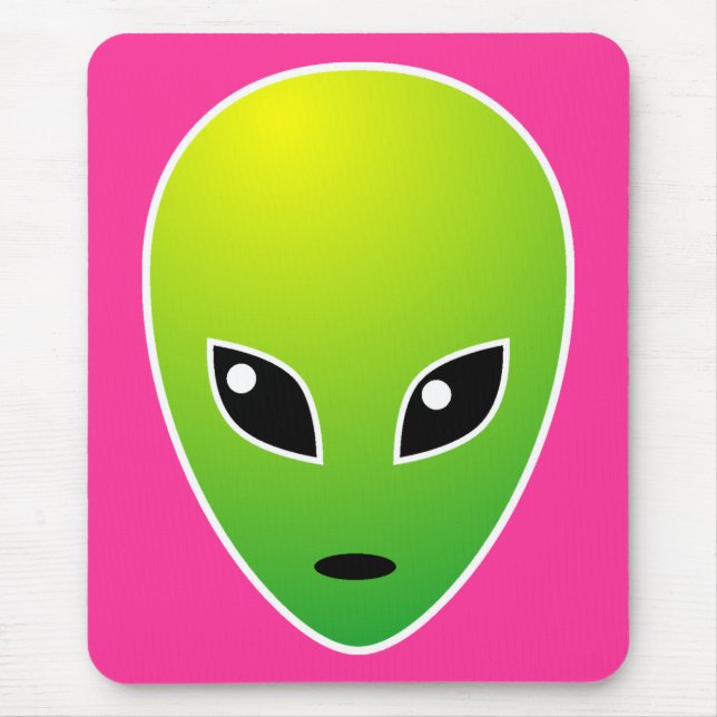 ET - on Pink - Customized Mouse Pad (Front)