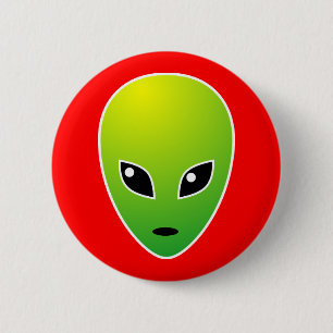 ET - on Red - Customized 2 Inch Round Button