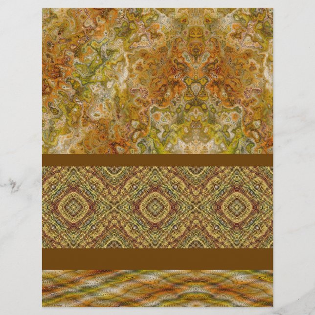 ET Sampler Bulk Scrapbook Paper Pages (Front)