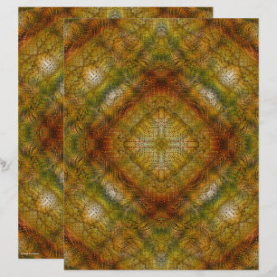 ET Serene Garden Scrapbook Paper 2-Sided Page