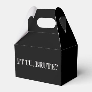 Et Tu, Brute? Shakespeare's Julius Caesar III Favor Box