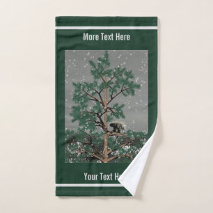 Et Une Porcupine Dans Un Pin Tree
