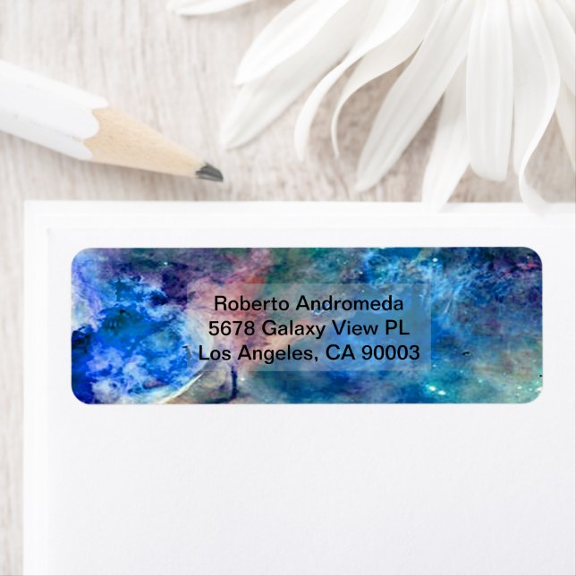 Eta Carinae Nebula Enhanced Blue, ZGOS Address (Insitu)