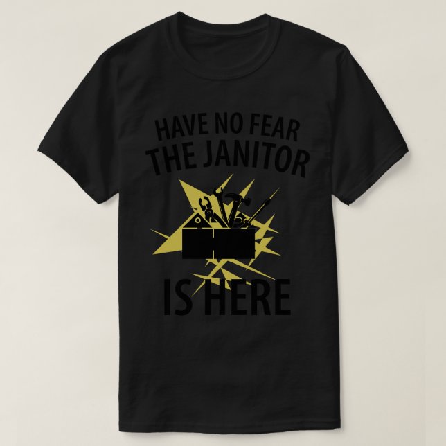 etaker Janitor 2 T-Shirt (Design Front)