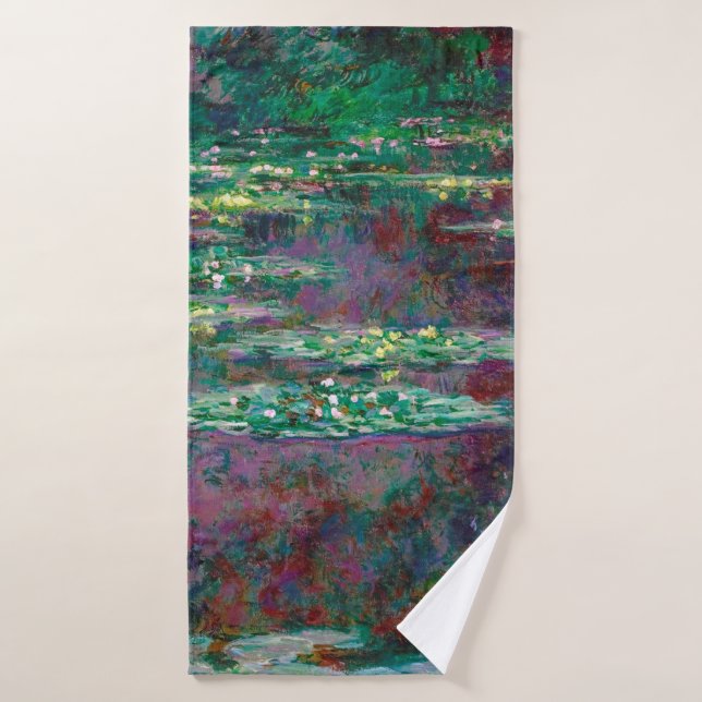 Etang Lily, Monet (Serviette de bain)