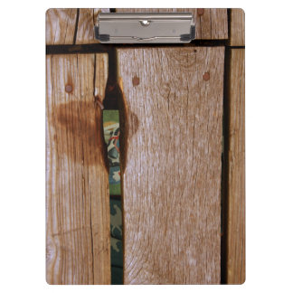 Etant Donné - Homage to Duchamp - Wood Clipboard