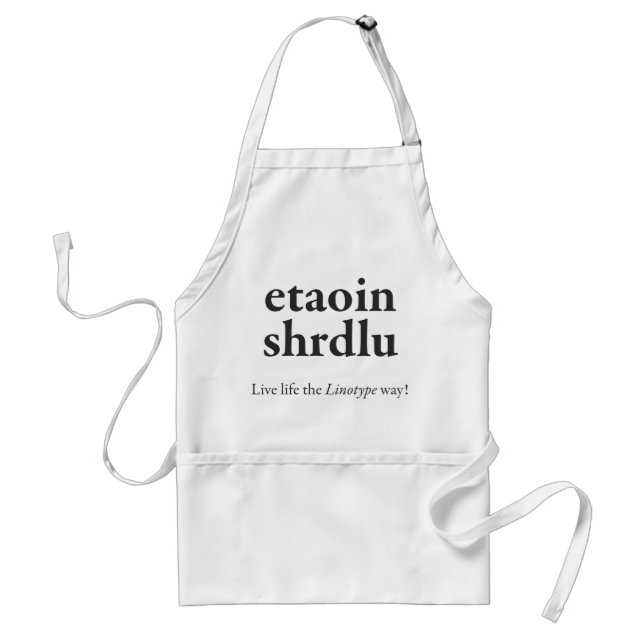 Etaoin Apron (Front)