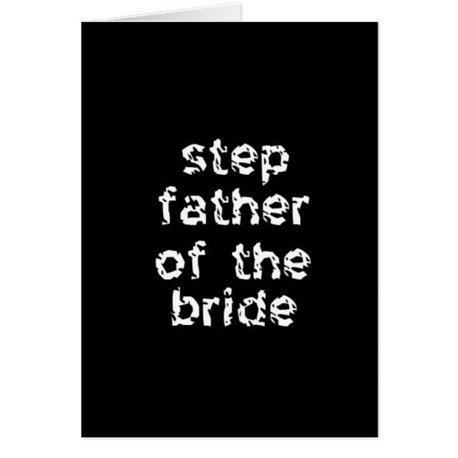 Étape Père de la mariée (Devant)