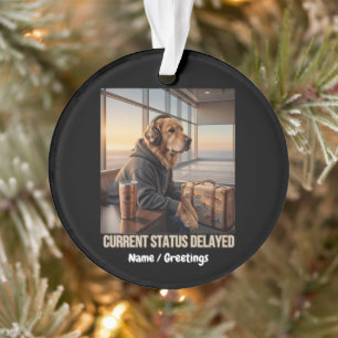État actuel retardé graphique de chien