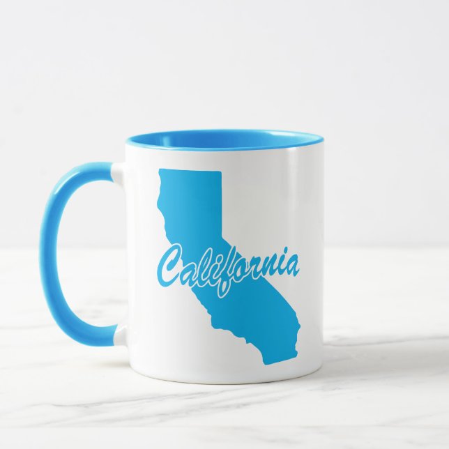 État De Californie En Forme De Mug (Gauche)