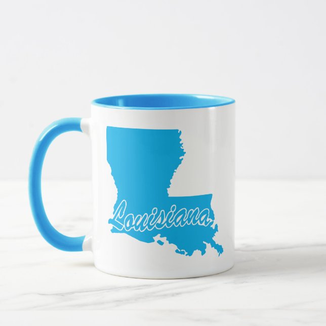 État De La Louisiane En Forme De Mug (Gauche)