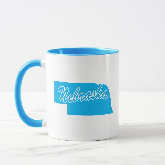 État De La Mug En Forme De Nebraska (Gauche)
