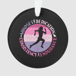 État d'esprit de course - Citation d'endurance de 