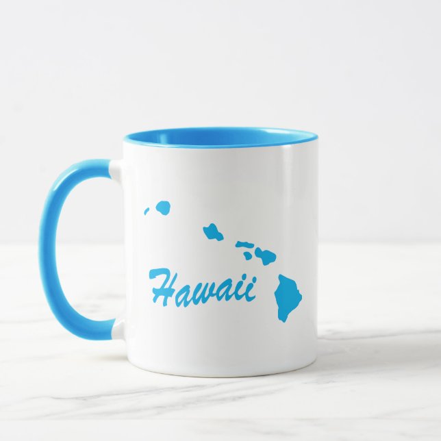 État D'Hawaii Forme De Mug (Gauche)