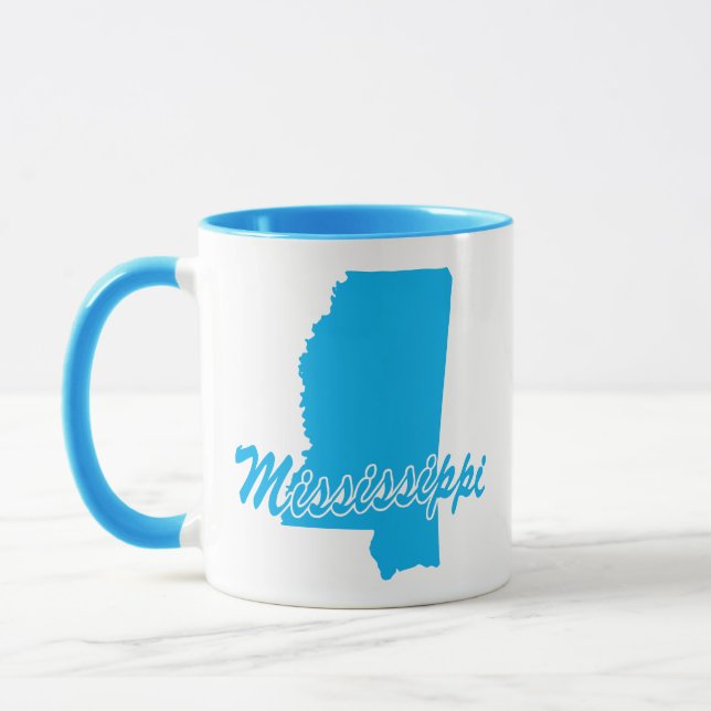État Du Mississippi Forme De Mug (Gauche)