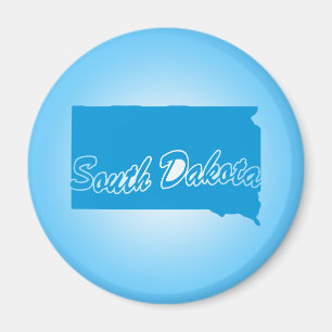 État Magnet du Dakota du Sud