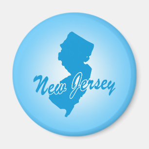 État New Jersey Magnet