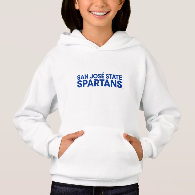 État Spartans Wordmark de San Jose (Devant)
