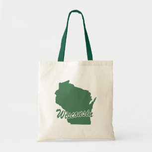 État Vert De Forêt Du Wisconsin Sac fourre-tout De