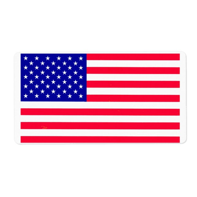 États-Unis américain Étiquettes de la marine march (Devant)